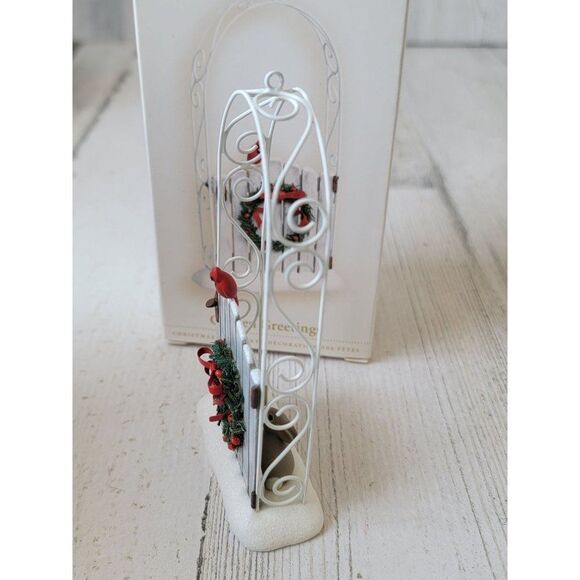 Hallmark 2006 Garden greetings ornament Xmas cardinal red - Picture 4 of 7